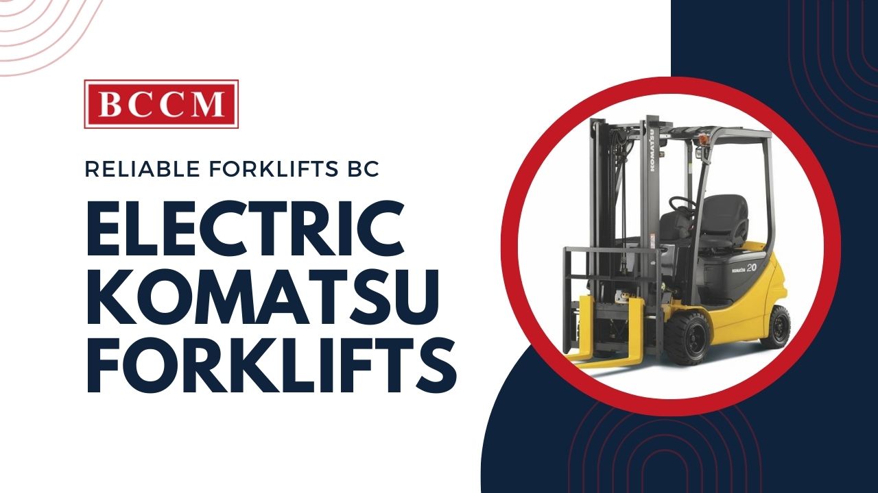 Electric Komatsu Forklifts | Buy From Us Today!